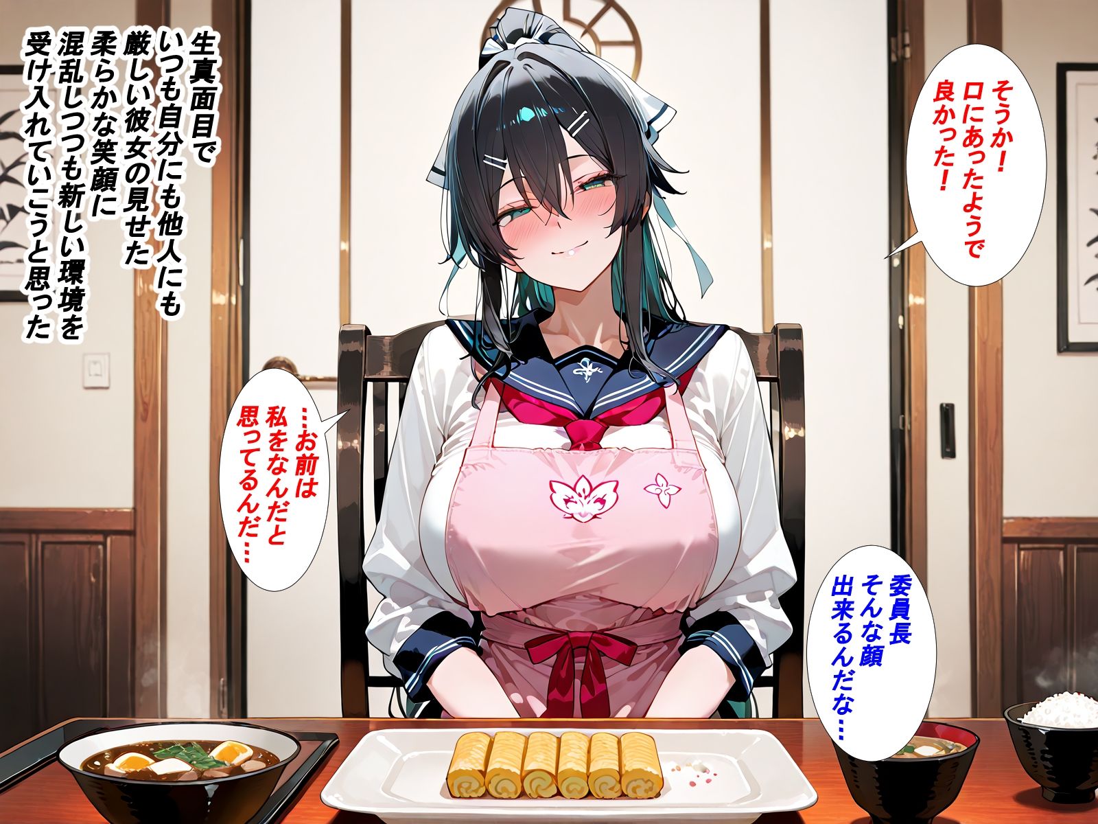 生真面目で凛々しい許嫁はアナルで性処理してくれる サンプル画像5