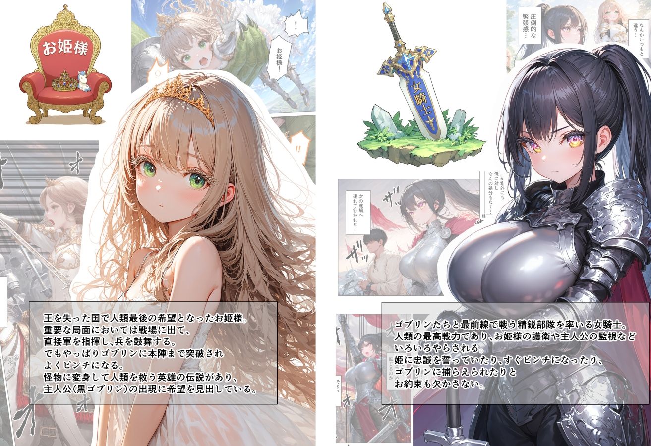 異世界転生したらゴブリンに変身して世界を救ったり性欲が暴走したり！ サンプル画像2
