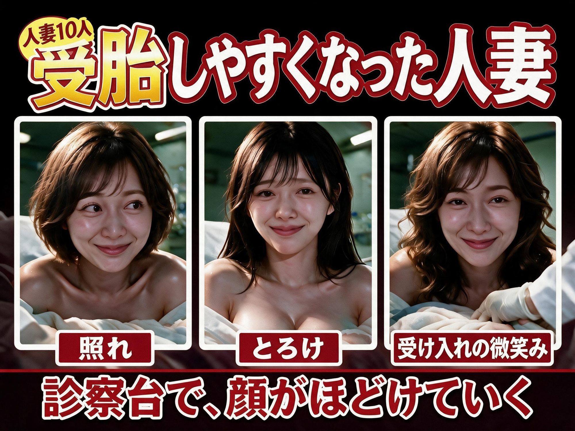 着床100％産婦人科治療院 極濃ザーメンで着床必須の生中孕ませ サンプル画像4