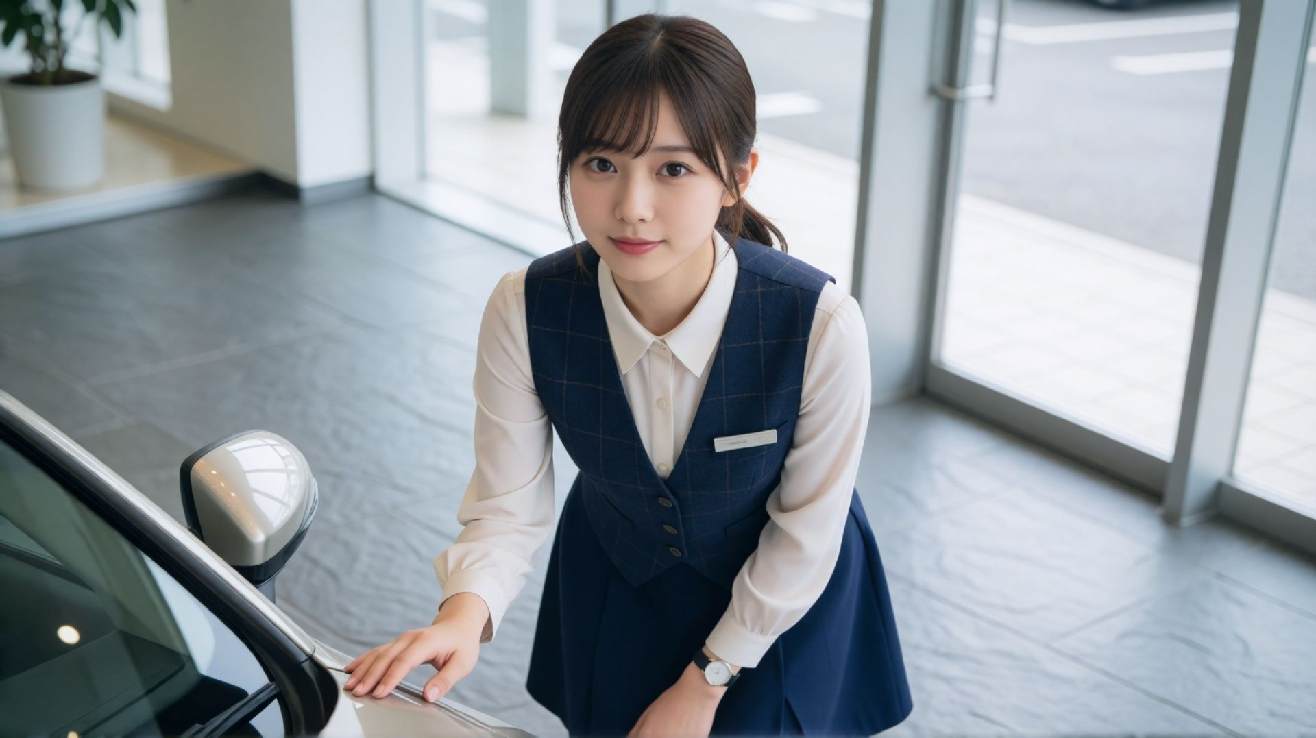 秘密の試乗  えっ、私もですか？ サンプル画像1