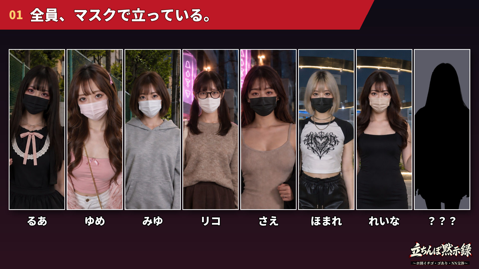 立ちんぼ黙示録 〜ホ別イチゴ・ゴあり・NN交渉〜 サンプル画像1