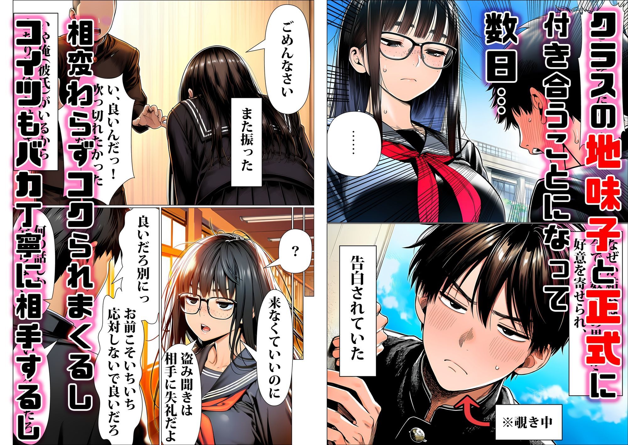 罰ゲームで地味ブスに嘘告白したら、孕ませちゃって結婚することになった3 サンプル画像1