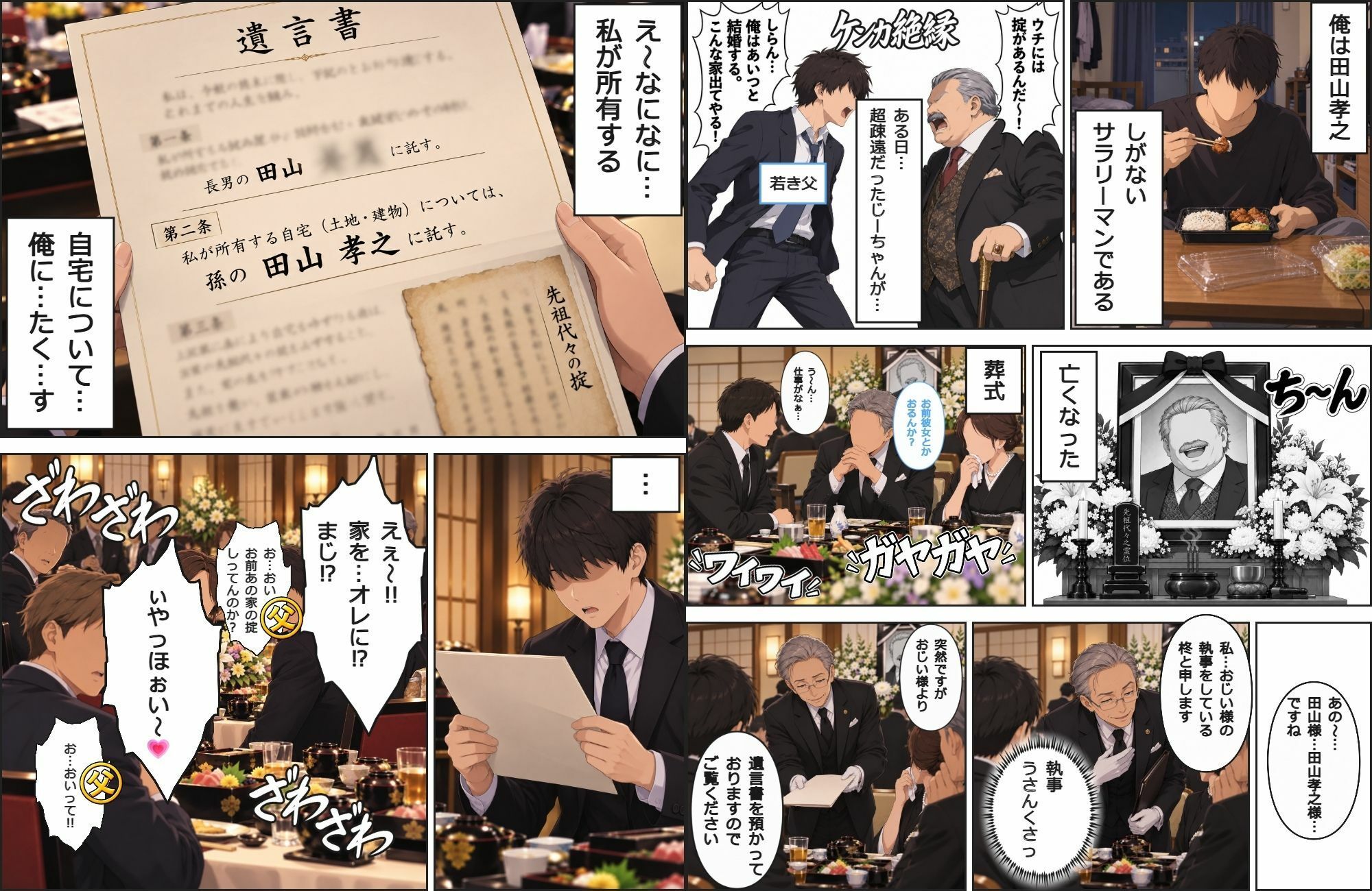 遺産で豪邸ゲット！家の掟は「メイドと子作り」〜ノリノリ黒ギャルメイドと排卵日種付け〜 サンプル画像2