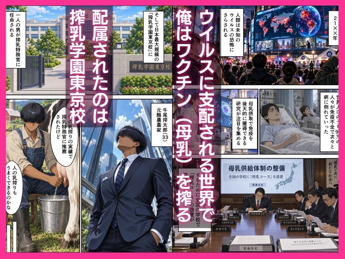 陥没乳首の一軍ギャルを搾乳特務官の俺が噴乳肉奴●にした話 サンプル画像1