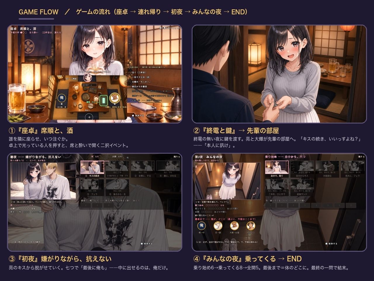 飲みサー泥●プログラム  〜水城 しおり〜 サンプル画像5